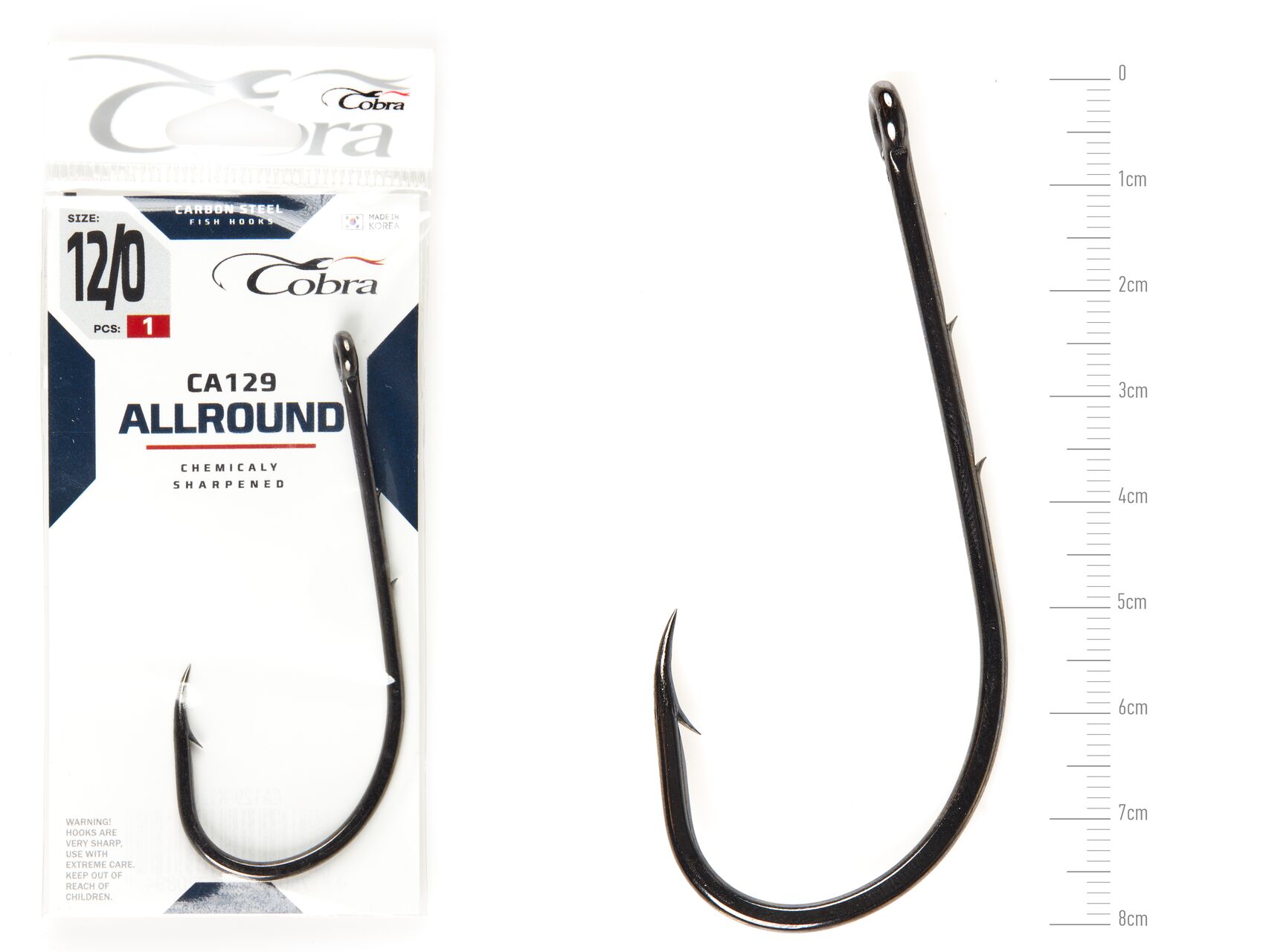 Hooks Cobra ALLROUND ser. CA129 size 012/0 1pc.