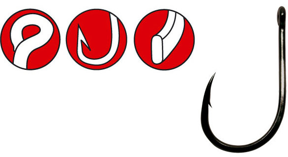 Cârlig Gamakatsu POWER CARP Ring Eye NSB