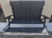Reclining chair with footrest