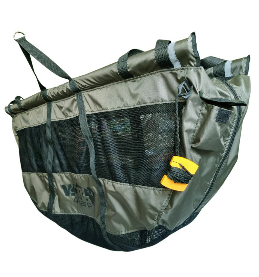 Floating sling for retaining and weighing fish World4Carp MFR Weigh Sling