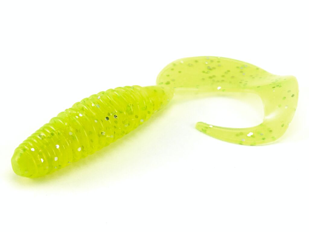 Edible twisters LJ Pro Series Crusher Grub 3.9 in (99 mm)