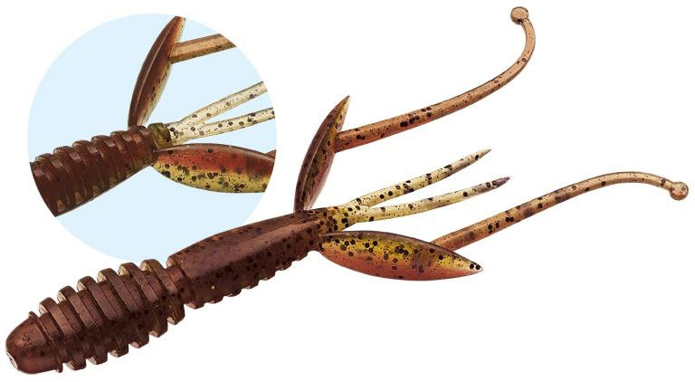 Nălucă soft Ever Green C-4 SHRIMP 4.2″