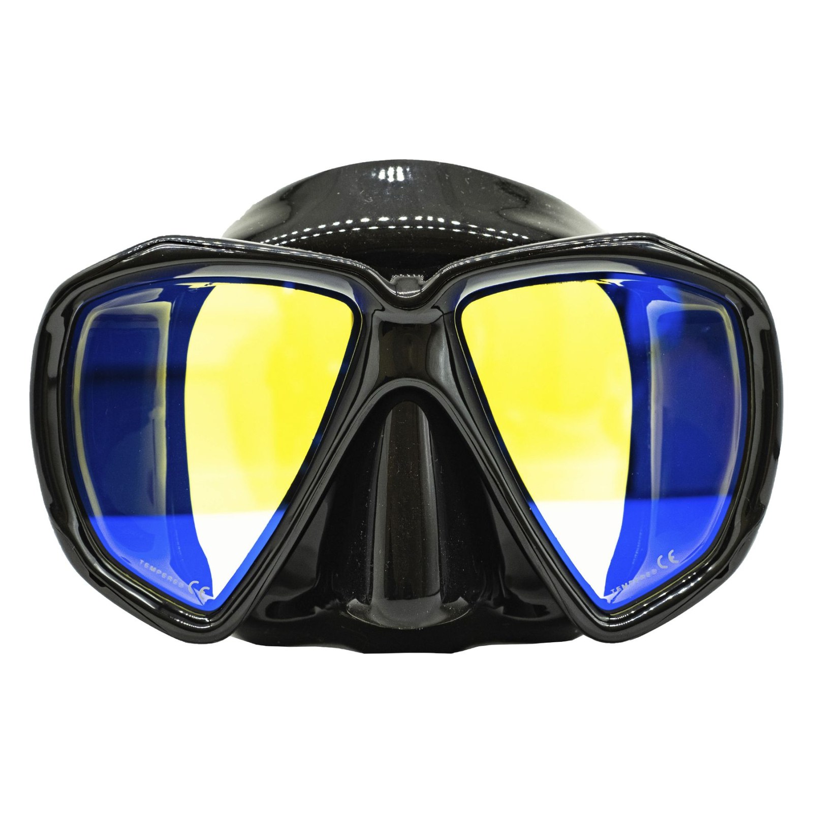 Marlin Mask TURBO BLACK + YELLOW LENS