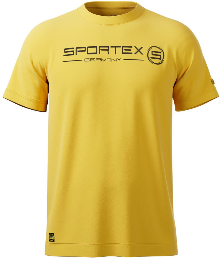 T-Shirt Sportex, yellow