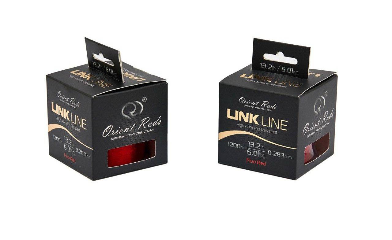 Monofilament line Orient Rods MONOLINE LINK LINE Yellow