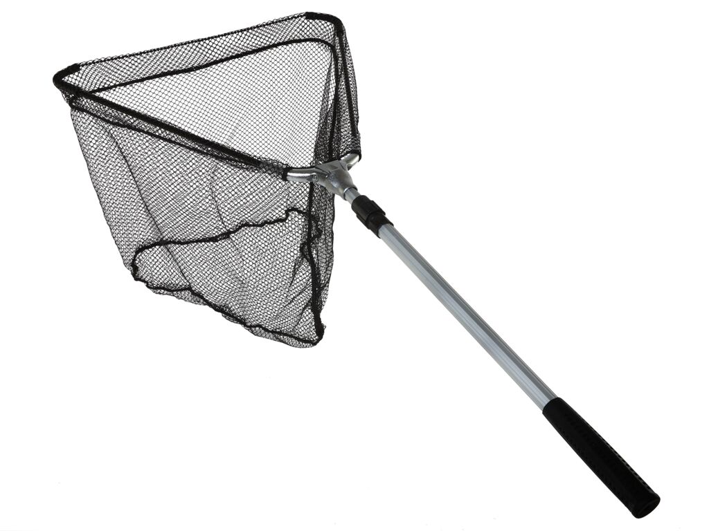 Telescopic folding landing net 140 cm