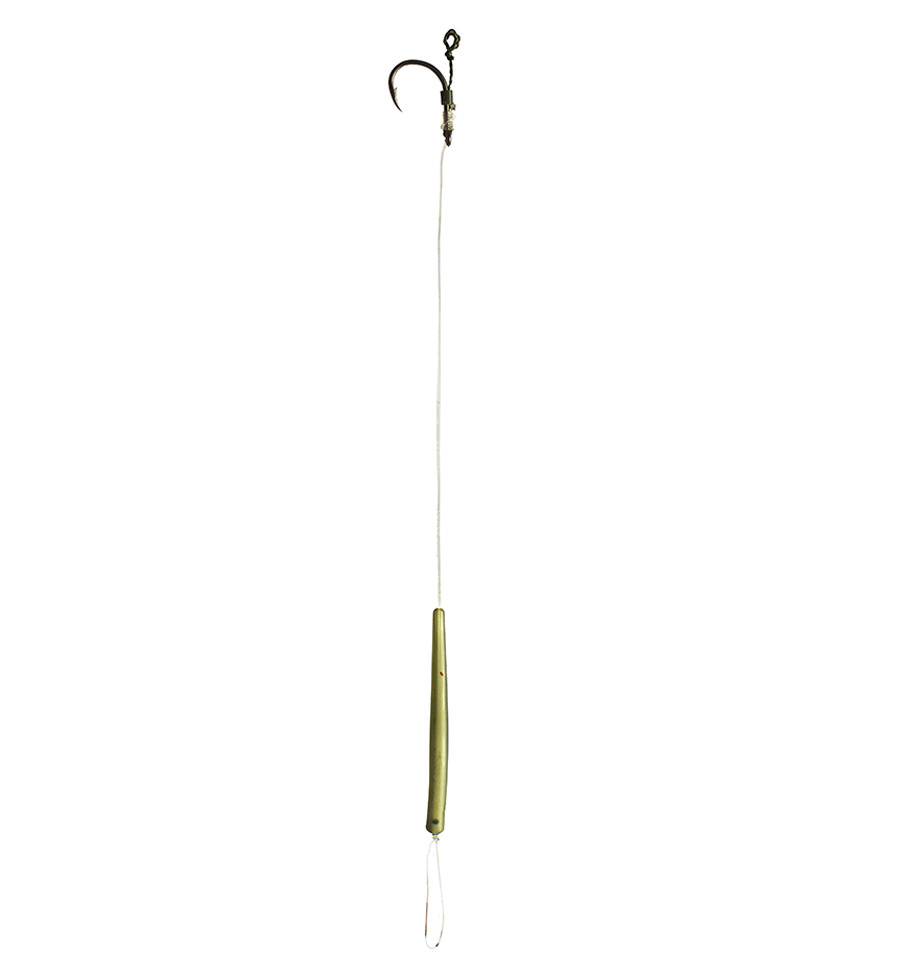 Ready fluorocarbon rig with soft hair for pop-ups World4Carp FLUOROCARBON POP UP HAIR RIG WIDE GAPE