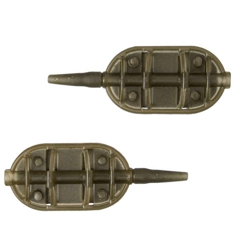 Classic oval flat feeder World4Carp Flat Classic Oval