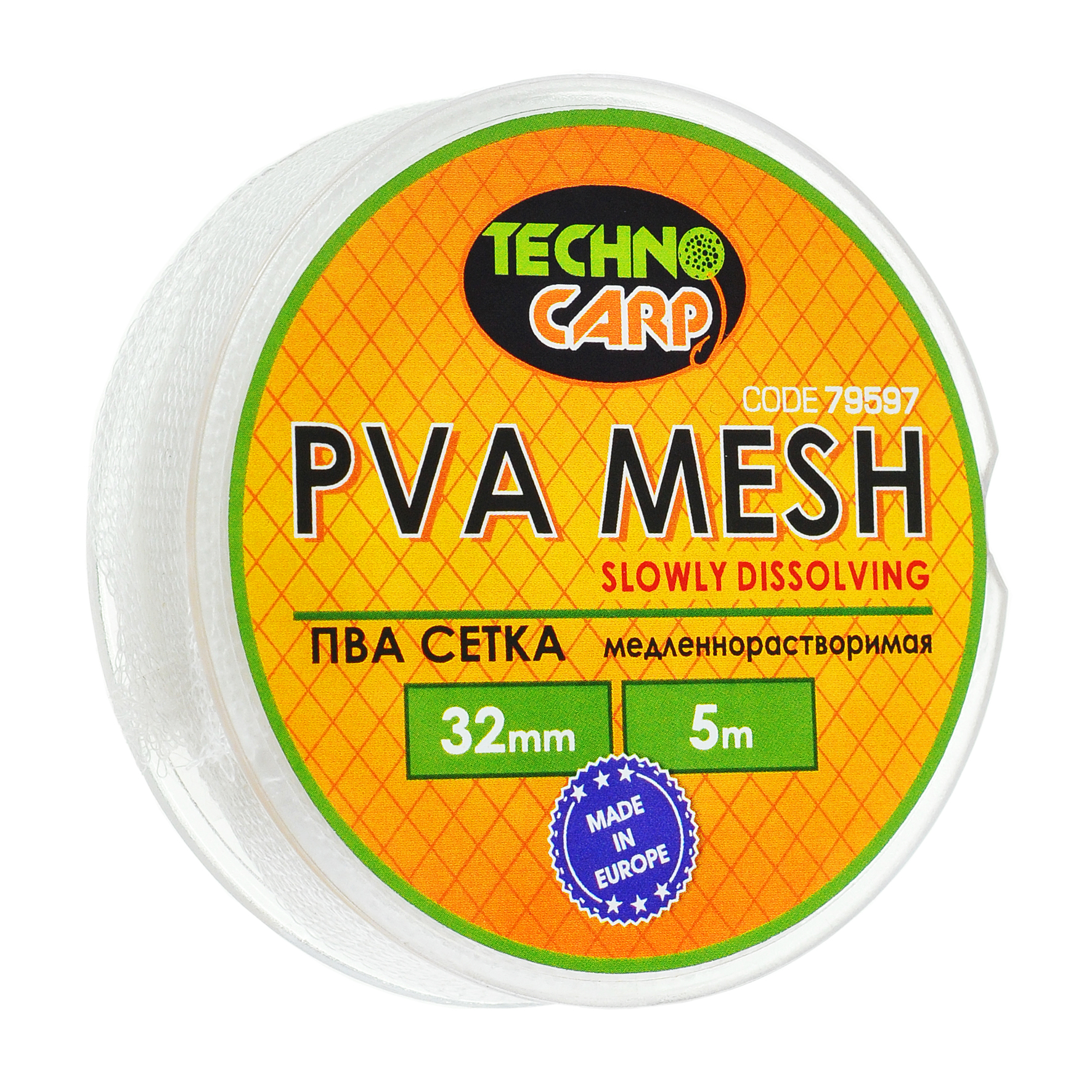 Slow-melt PVA mesh — Technocarp
