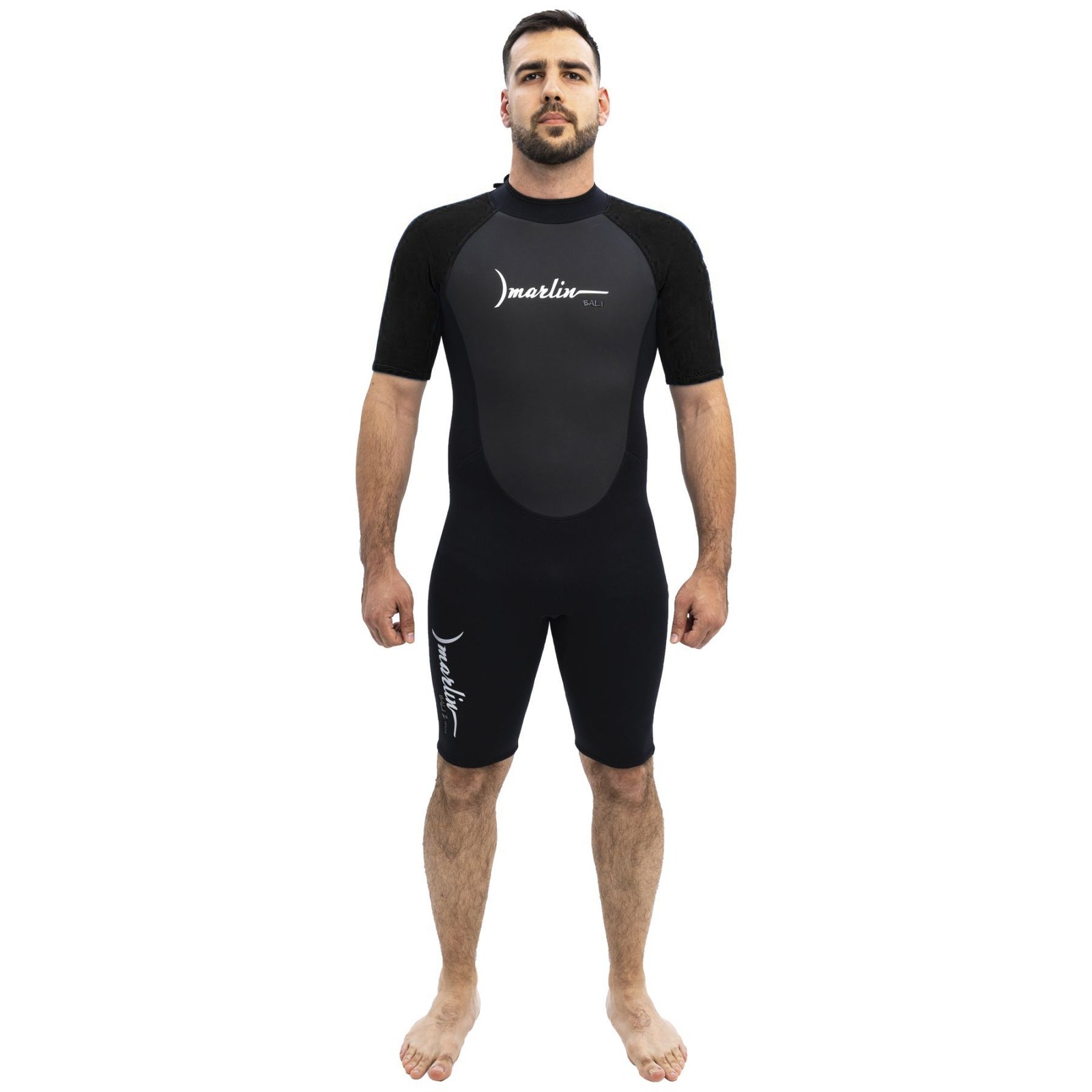 Marlin Wetsuit BALI SHORTY MAN Black 2 mm, L