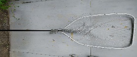 Landing net aluminium — 1,2 m / 80 cm