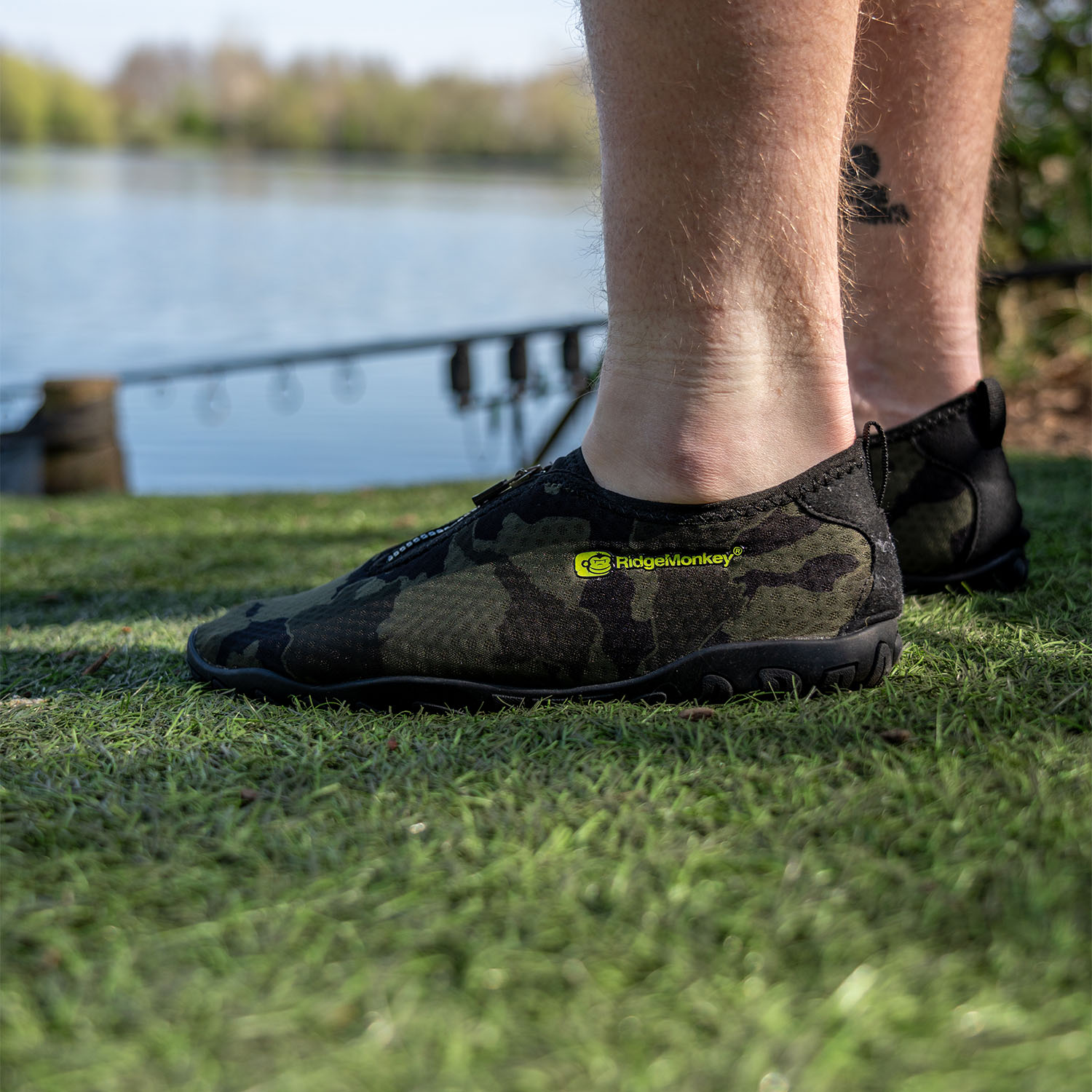 Pantofi de apă RidgeMonkey APEarel Dropback Aqua Shoes Camo