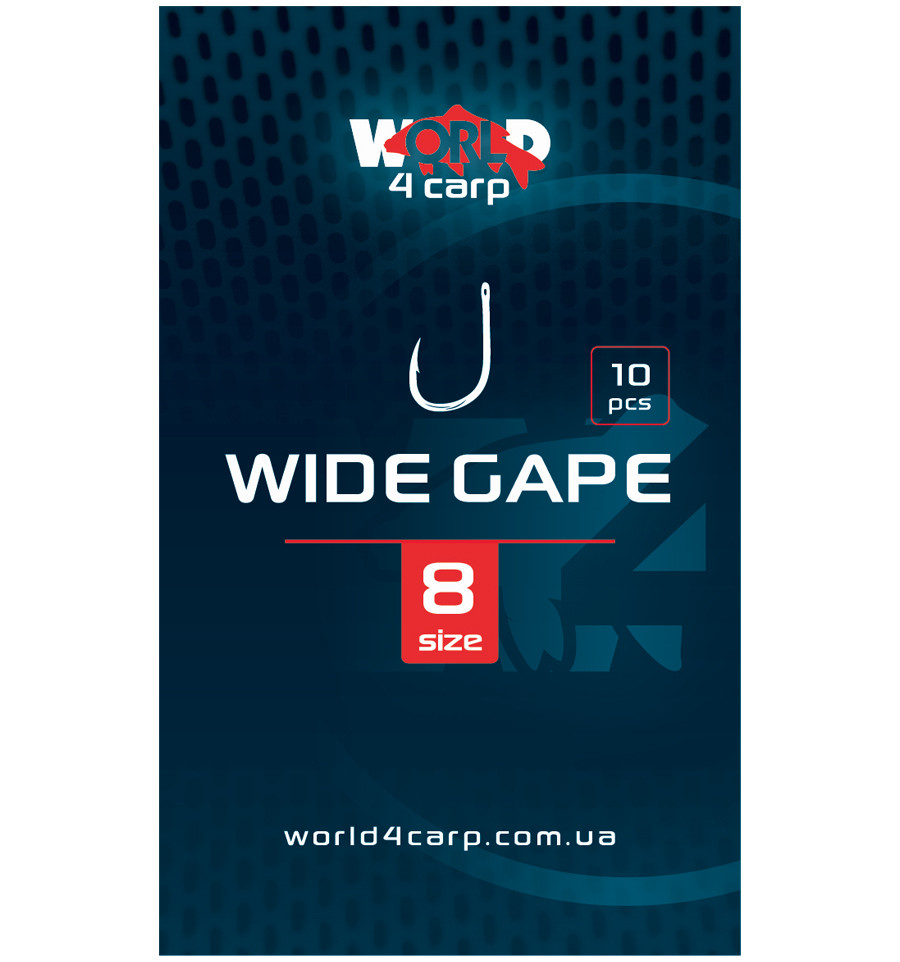 Hook World4Carp WIDE GAPE