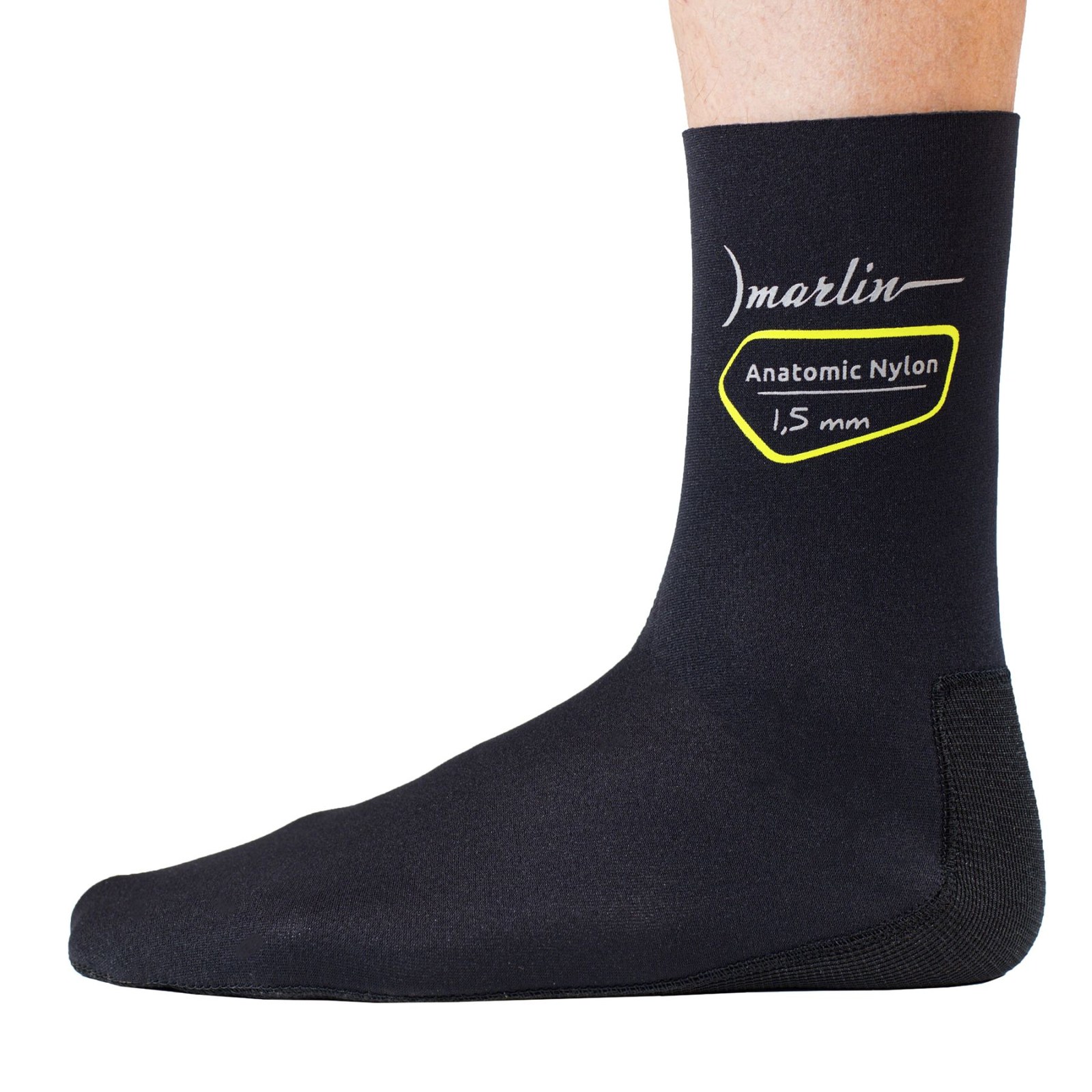 Носки Marlin ANATOMIC NYLON ECO , чорн., неоп., 1.5mm, 40/41