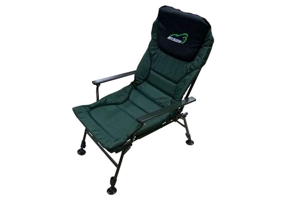 Fishing chair carp HBA-1009, with footrest — B08