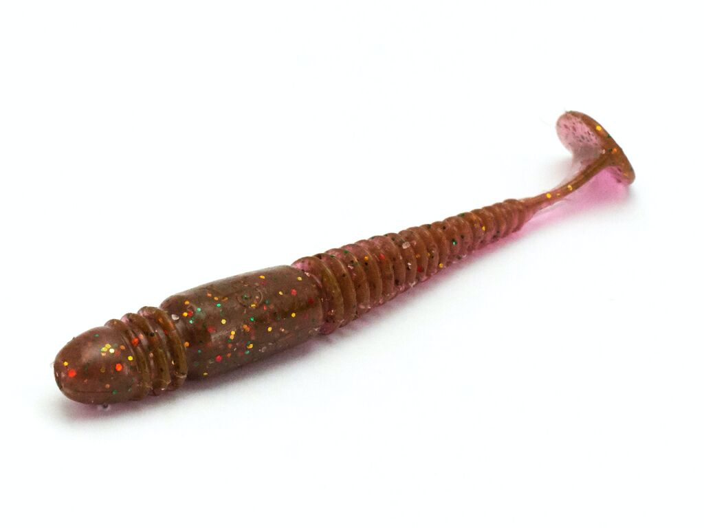 Shad 3.4" TIOGA LUCKY JOHN*6