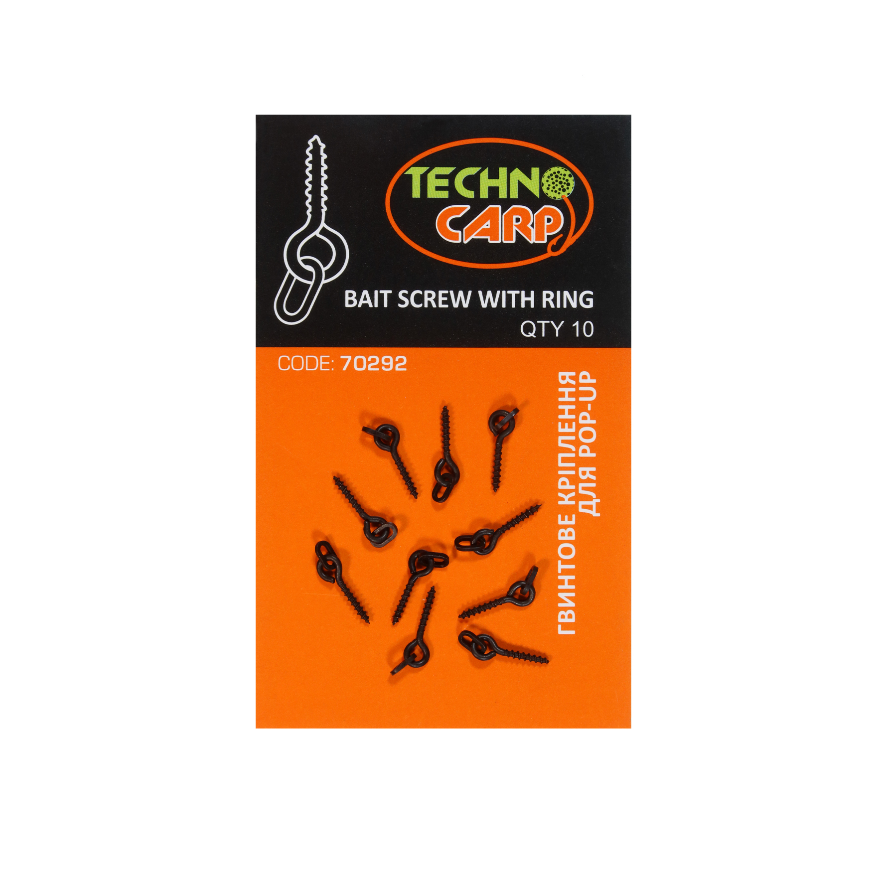 Pop-up screw bait holder — Technocarp