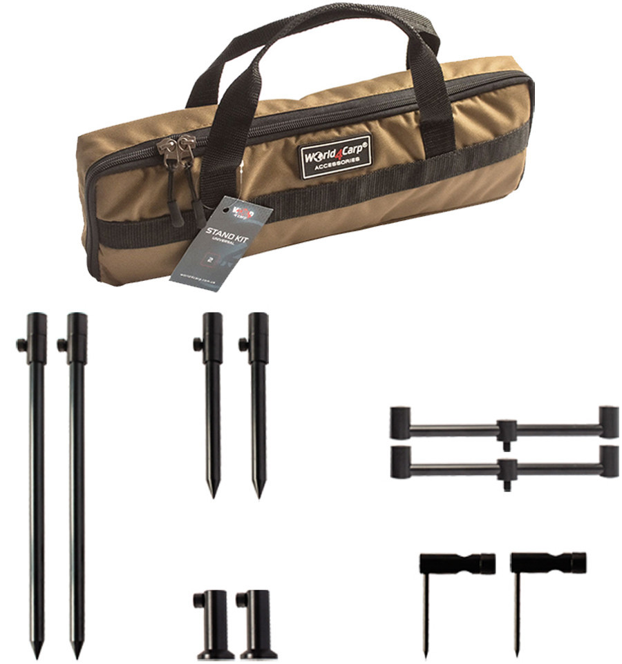 Bankstick and buzz bar set World4Carp Stand Kit Universal MAX 2