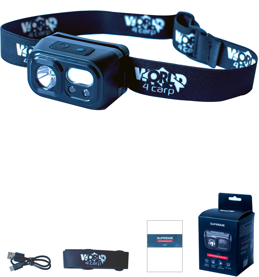 Headlamp World4Carp SUPREME headlamp