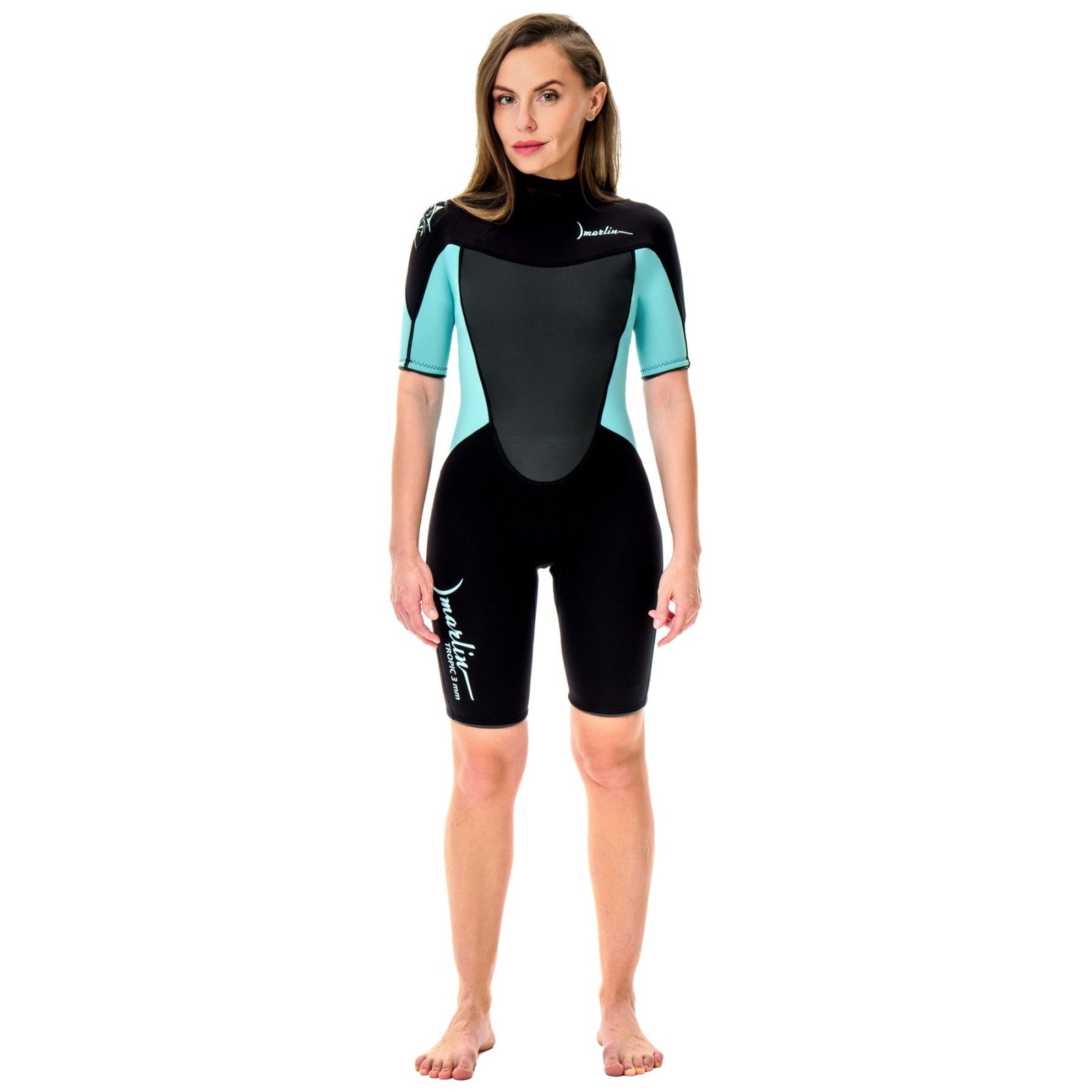 Marlin Wetsuit TROPIC SHORTY LADY Blue Lagoon/Black 3 mm, XS