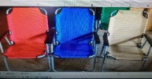Fishing chair 1257, fabric sling — 1257
