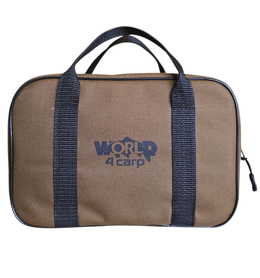 Rig bag with 2 cases World4Carp Leads & Rig System