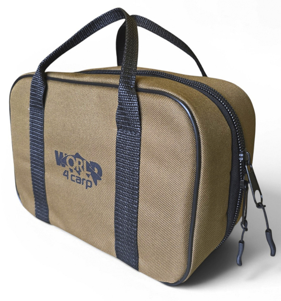 Rig bag with 2 cases World4Carp Leads & Rig System