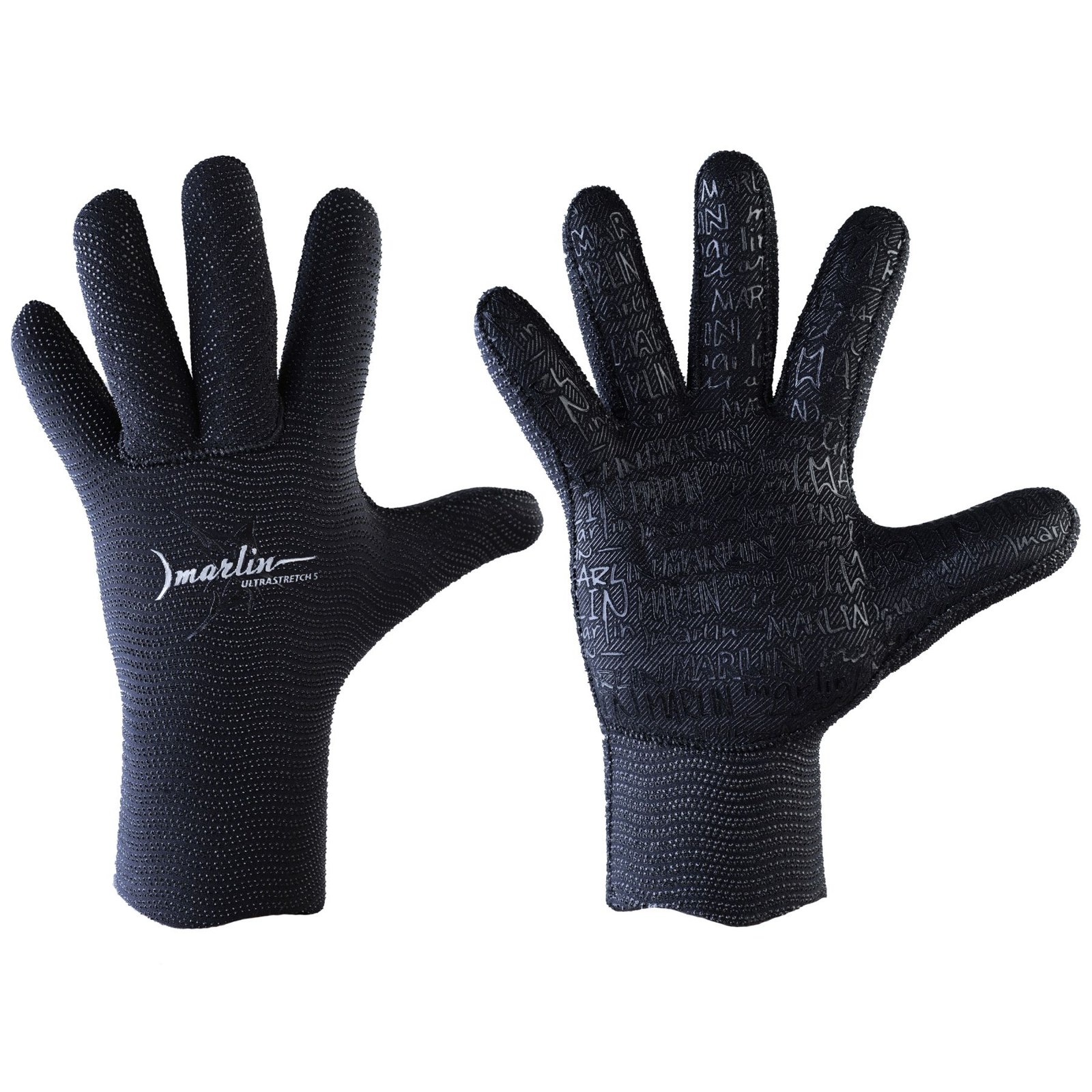 Перчатки Marlin ULTRASTRETCH black 5 mm, S