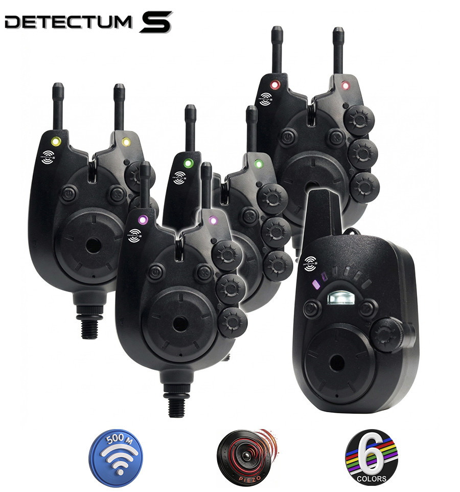 Набор сигнализаторов клёва World4Carp Detectum S 3+1