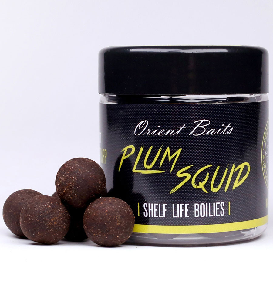 Shelf Life boilies Orient Baits Plume Squid