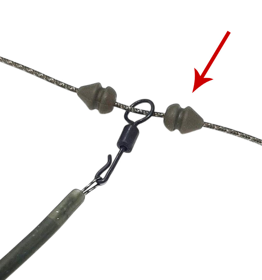 Beads for helicopter rig World4Carp 8×7 mm