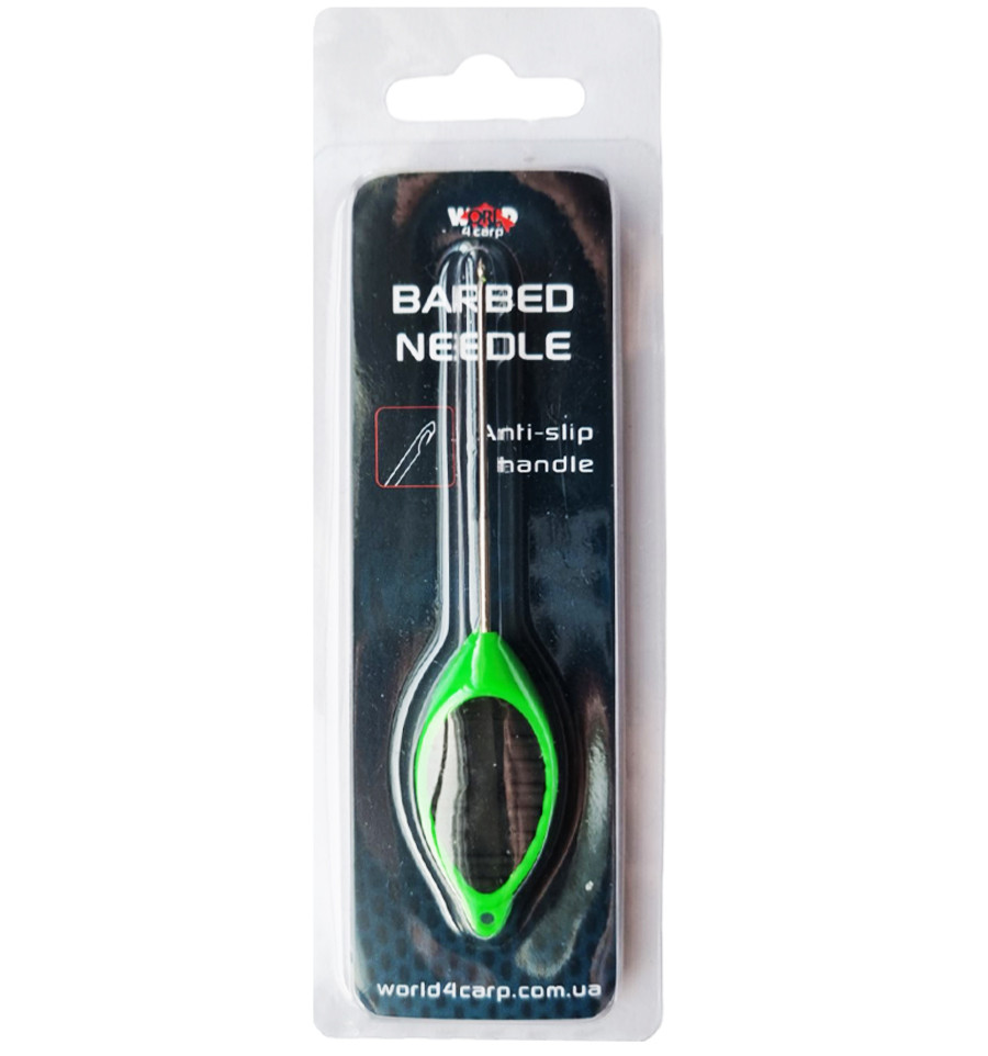 Barbed baiting needle World4Carp BARBED NEEDLE