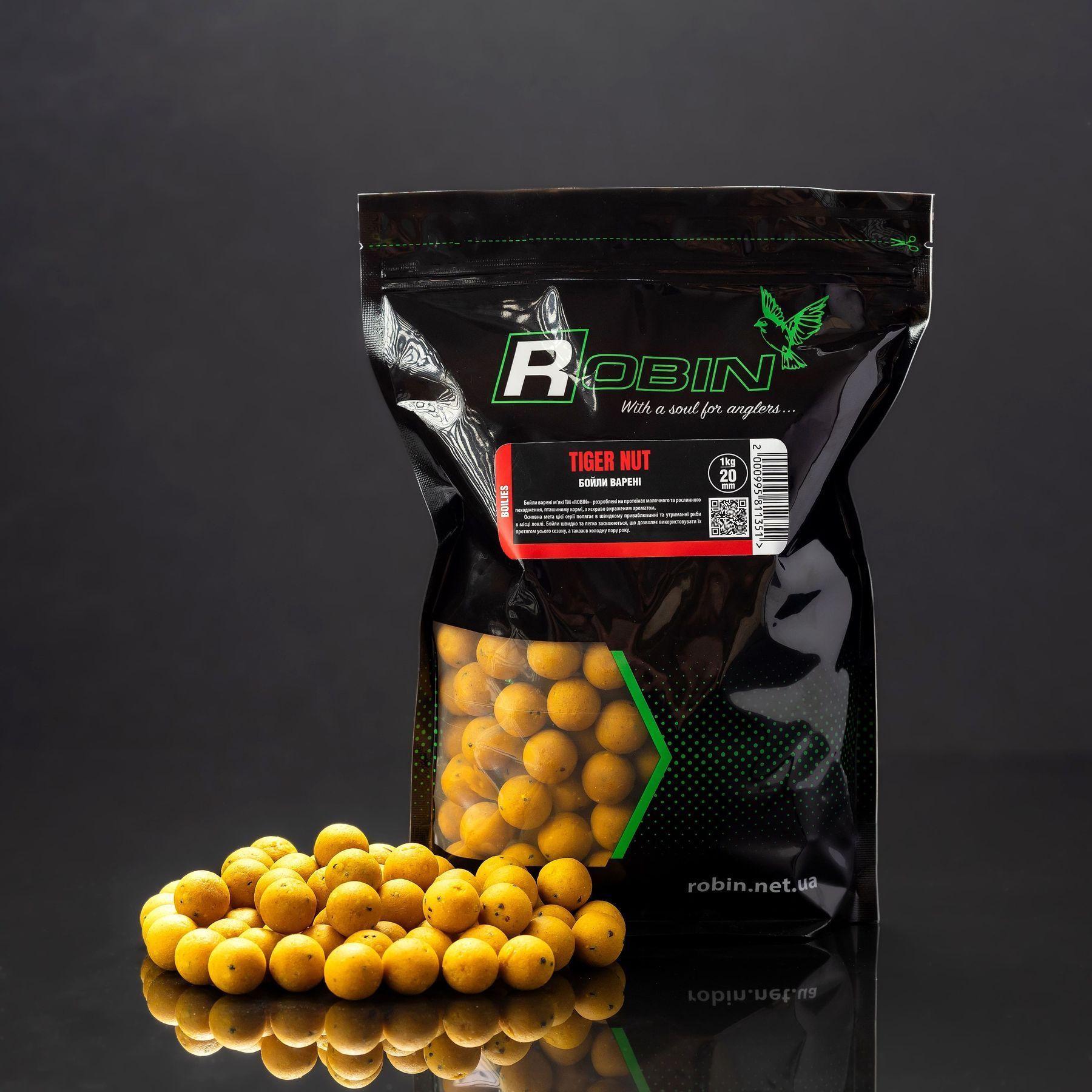 ROBIN boiled boilies 1kg 24mm