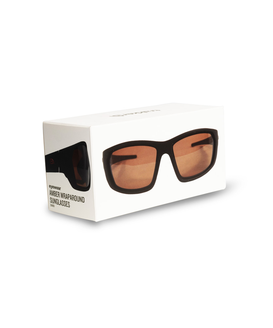 Поляризационные очки — Trakker Amber Wrap Around Sunglasses