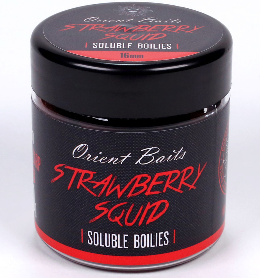 Soluble boilies Orient Baits Strawberry Squid