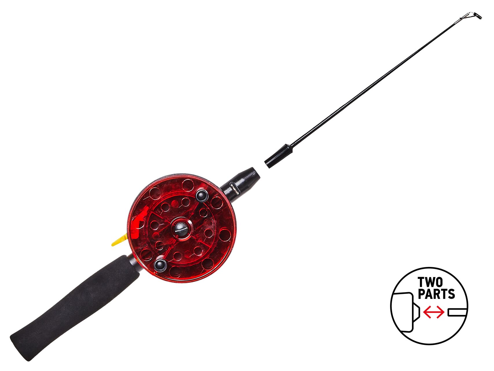 Ice fishing rod with reel Lucky John LDR 44cm