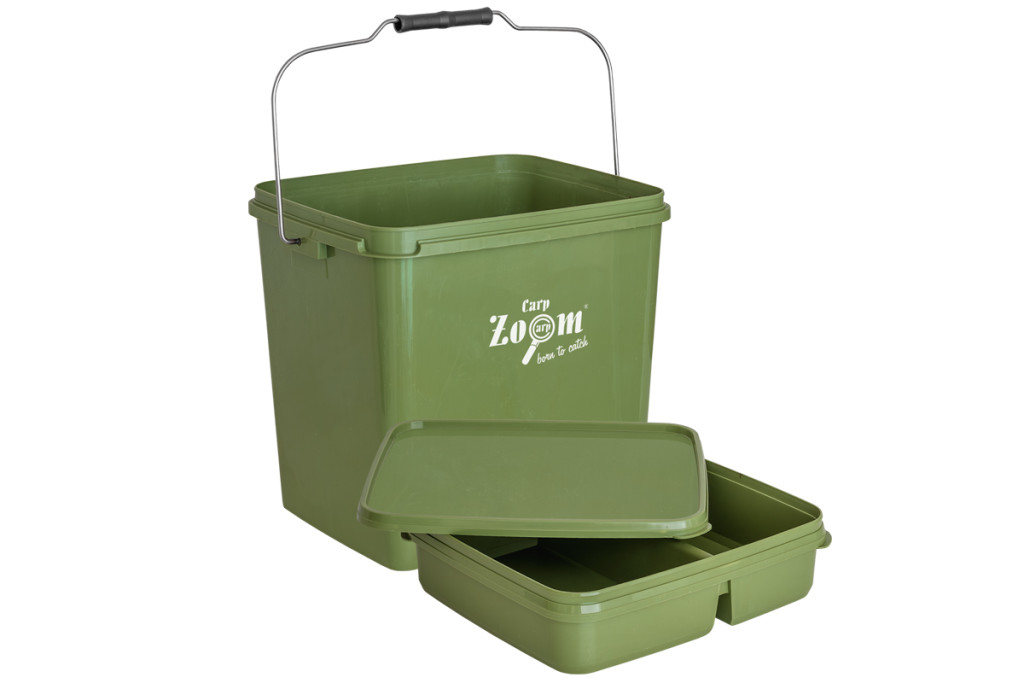 Accesorii pentru nădire — CZ Bait Bucket With Tray