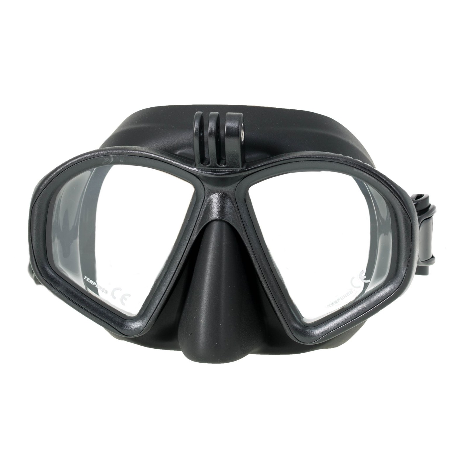 Marlin Mask MATTE BLACK + GoPro