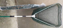 Landing net fabric mesh, folding — 40 cm