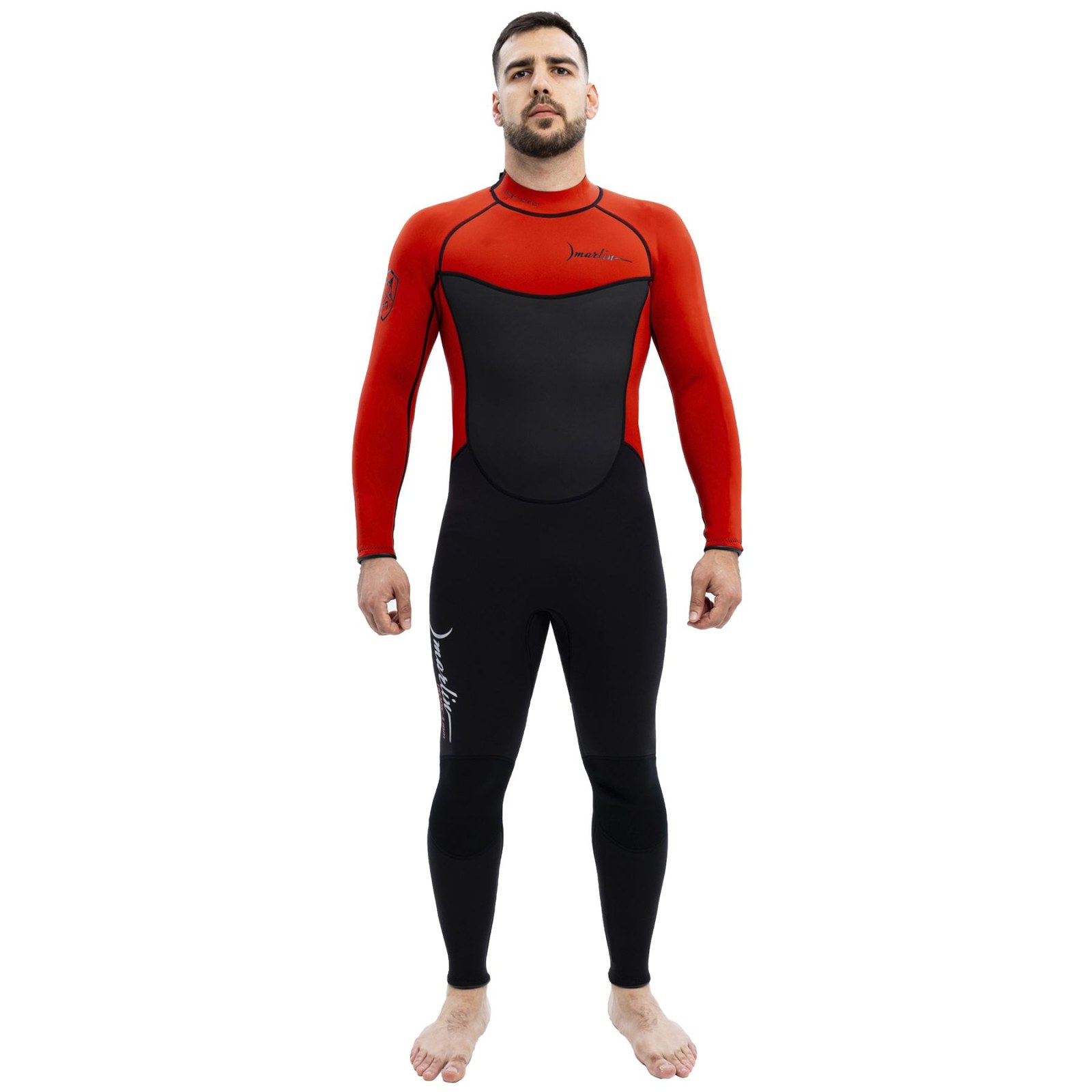 Marlin Wetsuit TROPIC MAN Red/Black 3 mm, M