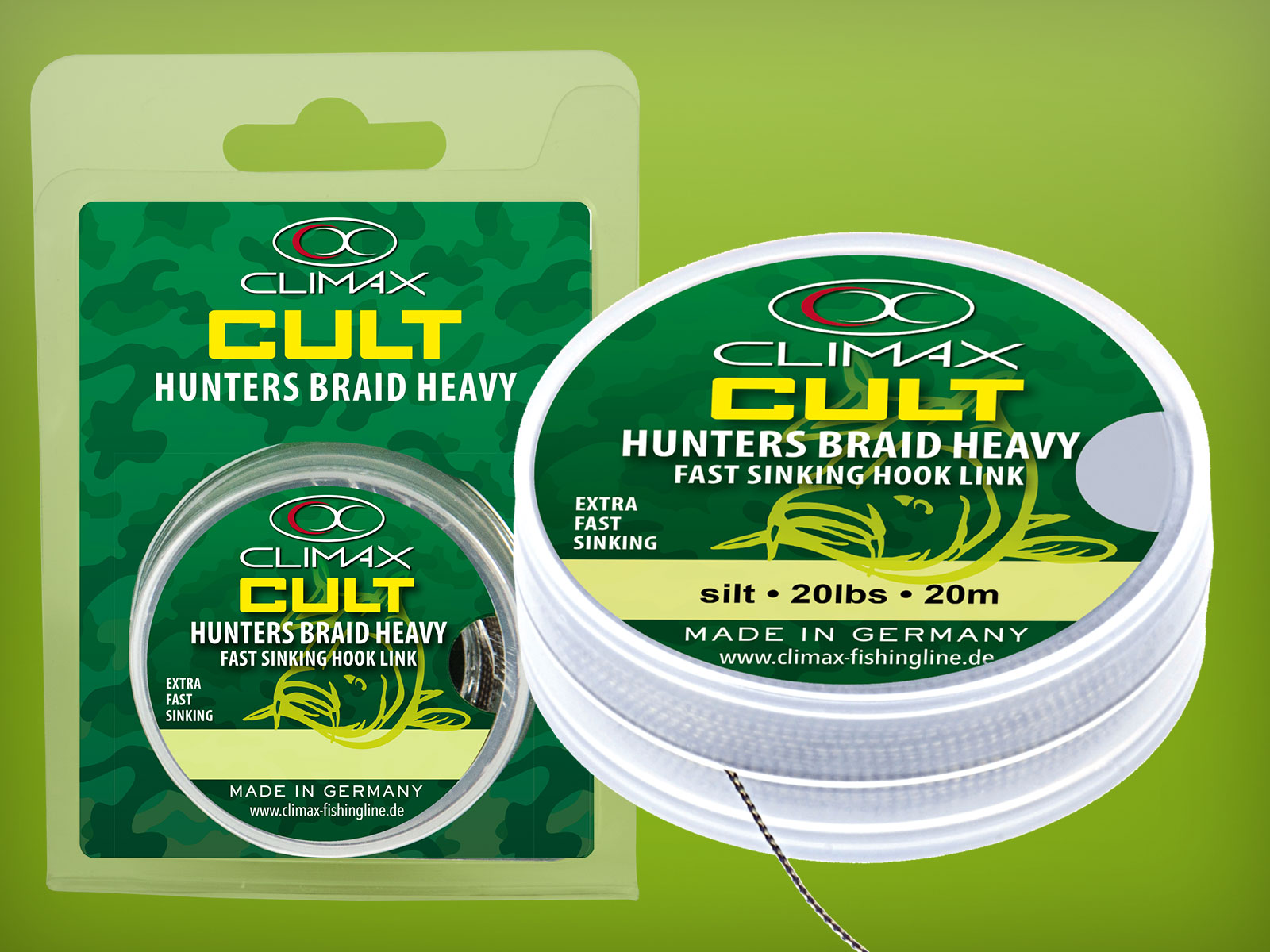 Hooklink material Climax Cult Heavy Hunter's Braid
