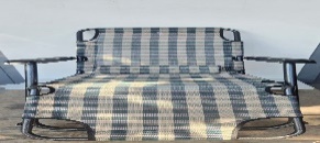 Șezlong 1235, material textil — 1235 / 155 cm