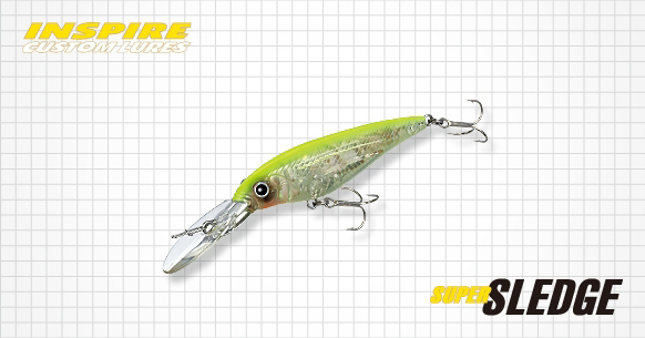 Wobbler Ever Green SUPER SLEDGE