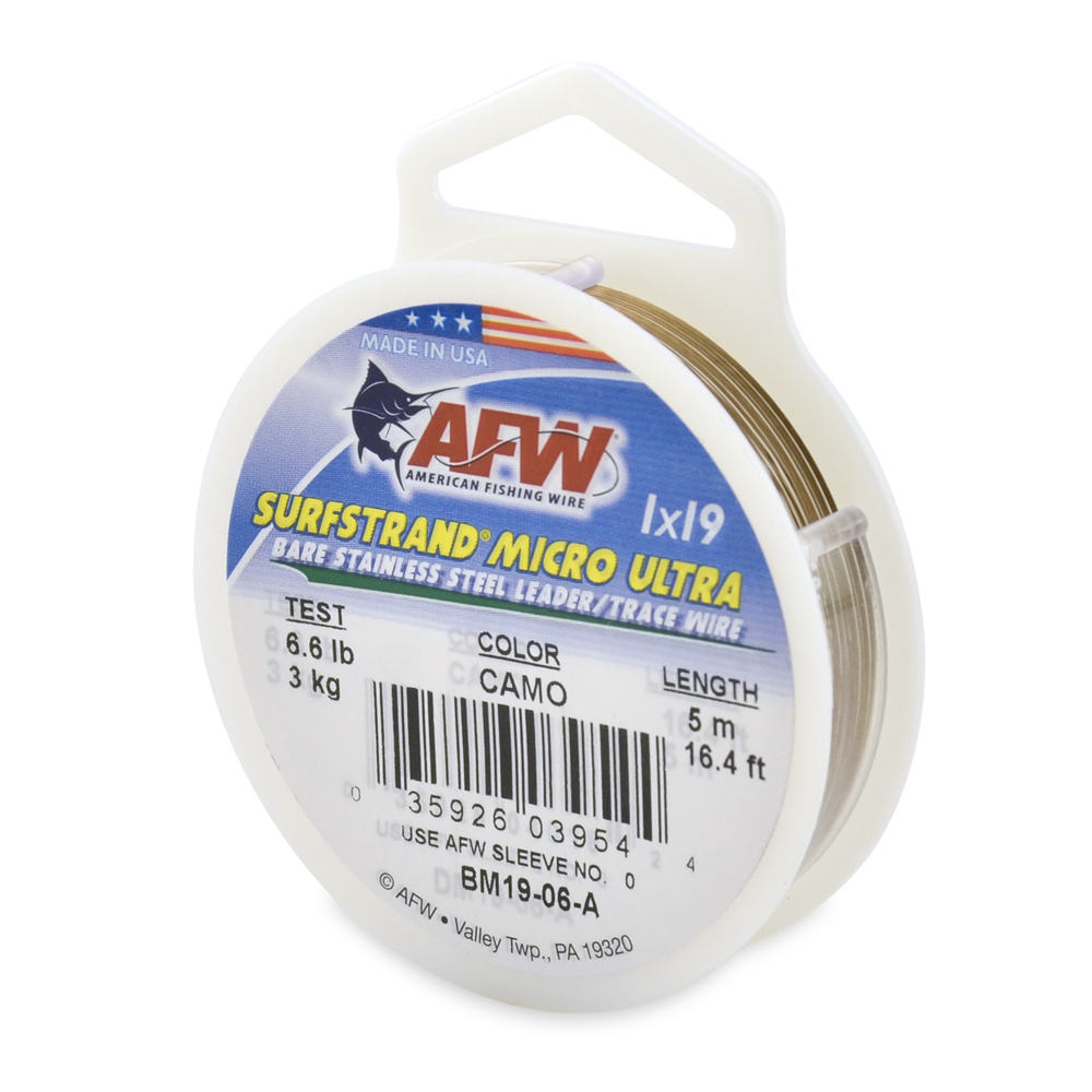 Hooklink material AFW Surfstrand Micro Ultra 1×19