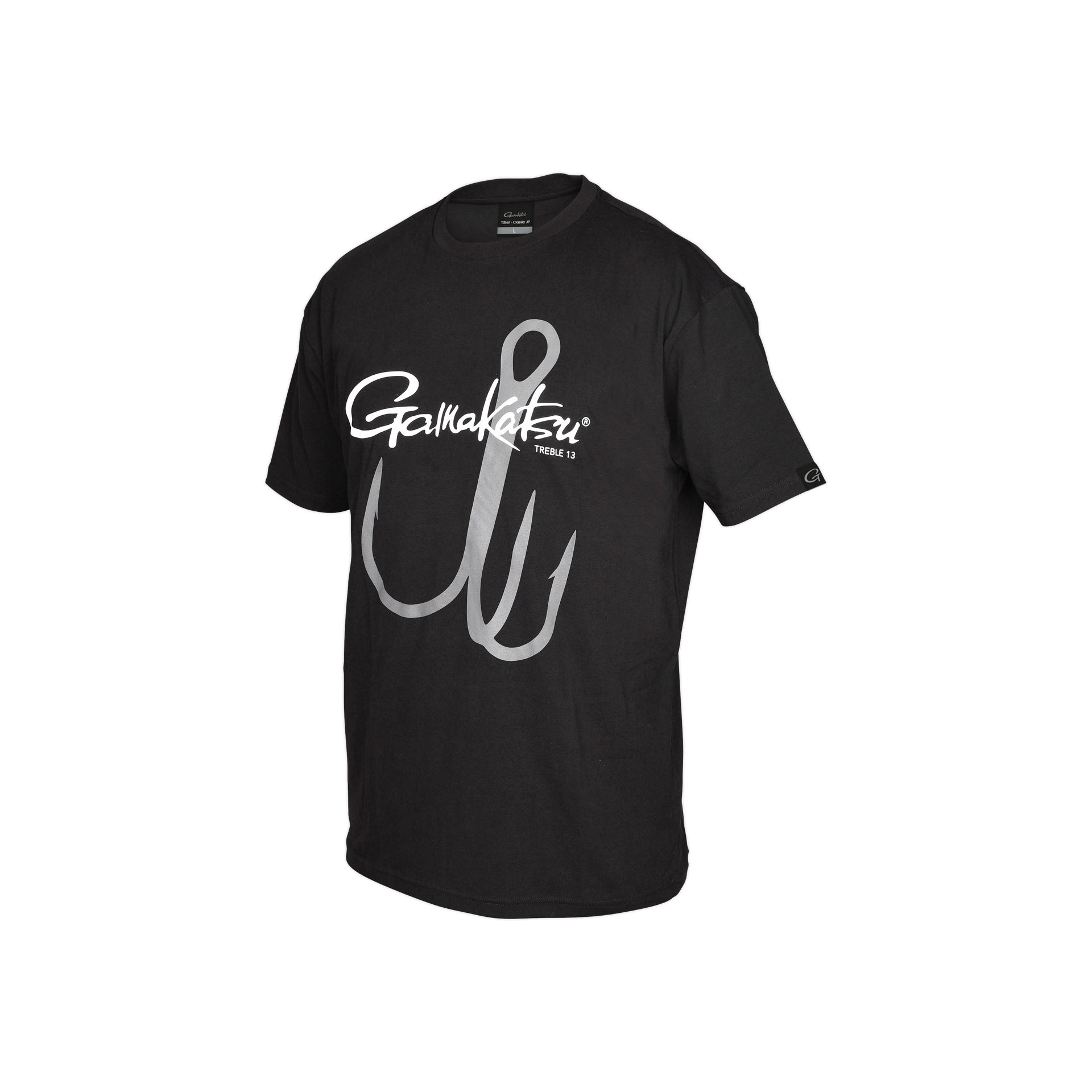 T-shirt Gamakatsu Hook Treble 13 Black