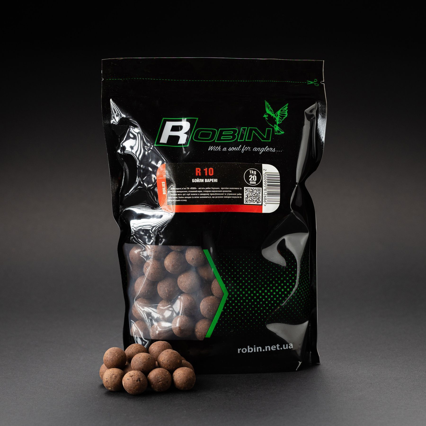 ROBIN boiled boilies 1kg 20mm