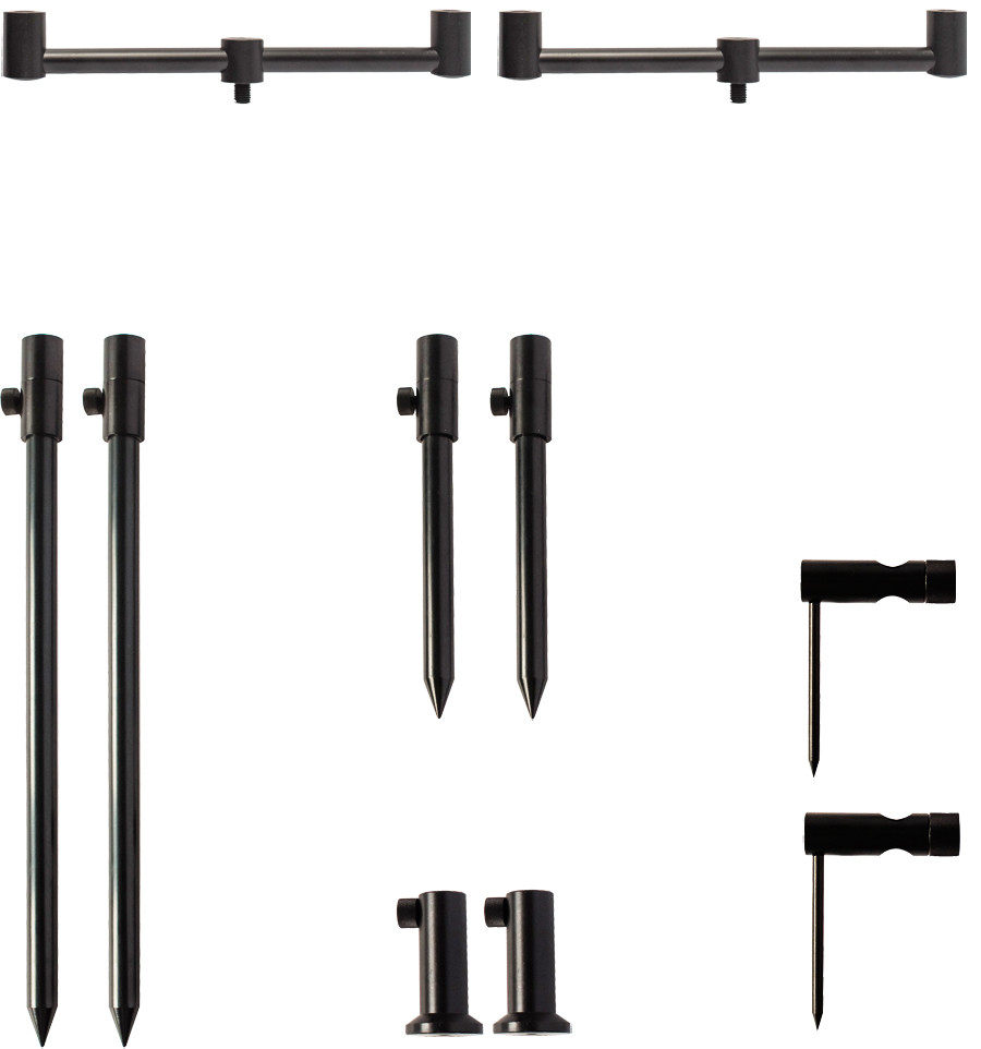 Bankstick and buzz bar set World4Carp Stand Kit Universal MAX 2