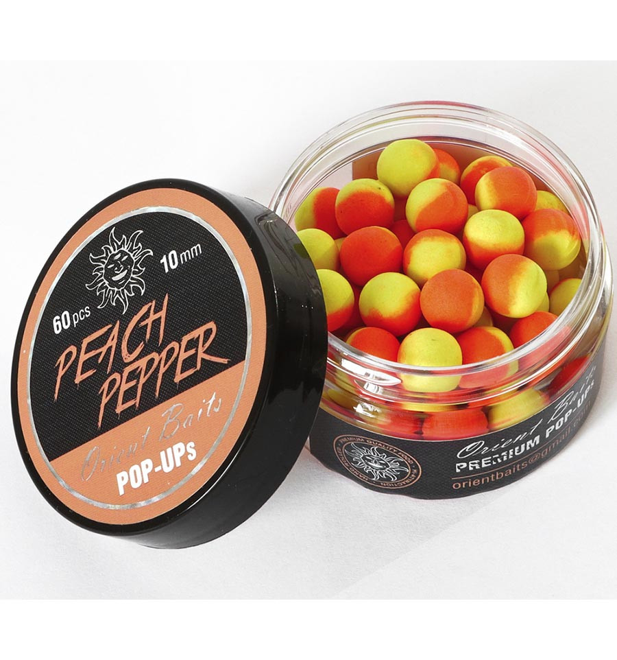 Boilies Orient Baits Peach Pepper