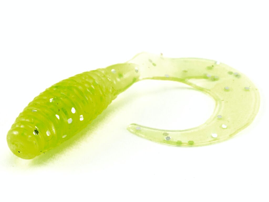 Edible artificial twisters LJ Pro Series MICRO GRUB 1.0in (02