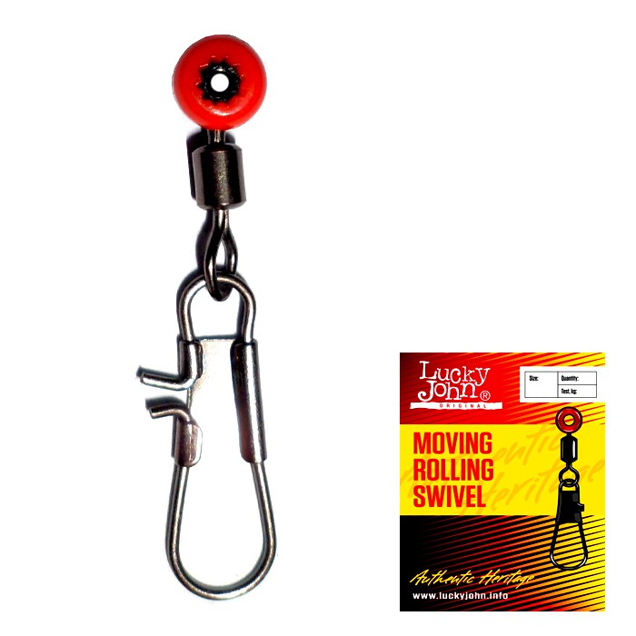 Swivel-snap float LJ MOVING ROLING SWIVEL *10